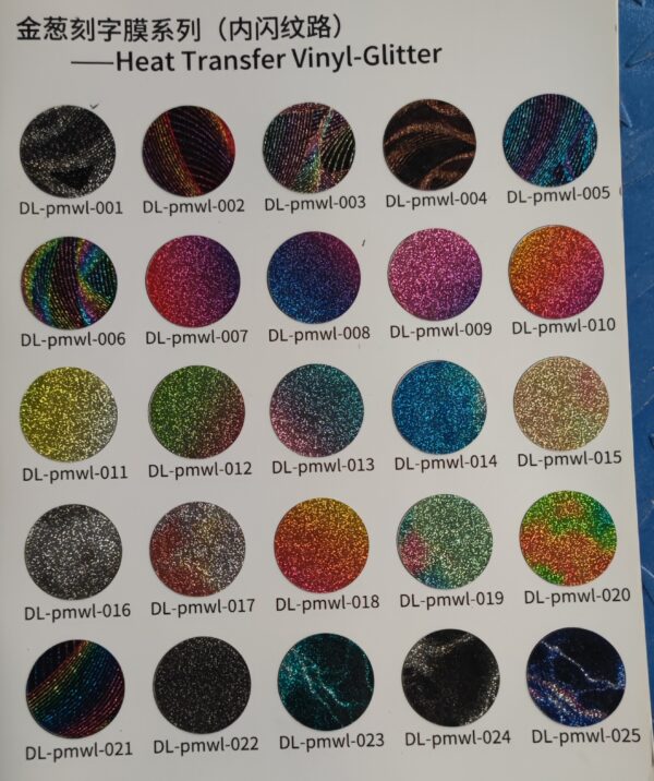 Heat Transfer Vinyl-Glitter - Image 4