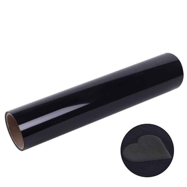 3D puff heat transfer vinyl (Puff Black)