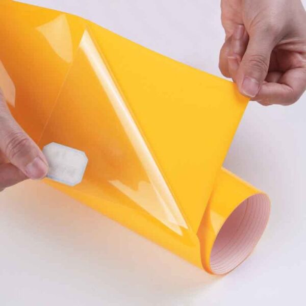3D puff heat transfer vinyl (Puff Yellow) - Image 2